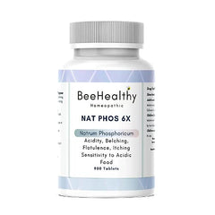 BeeHealthy Natrum Phosphoricum 6X jar front for easy homeopathic use