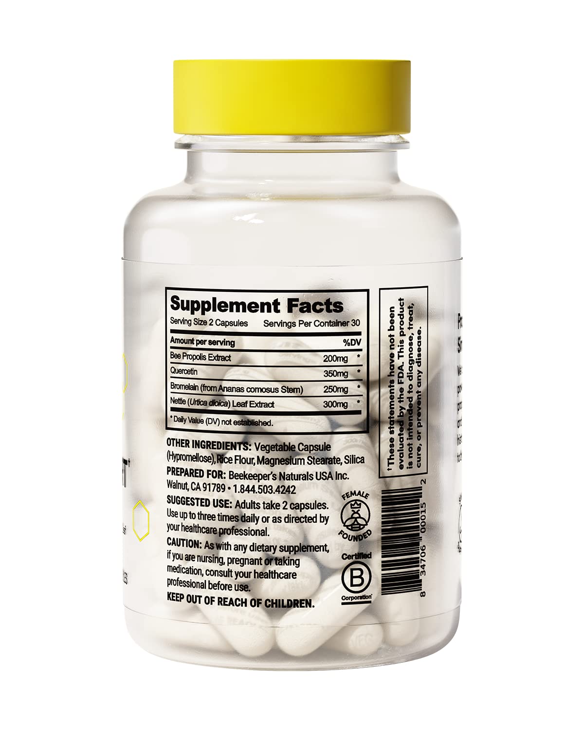 Beekeeper's Naturals seasonal nasal care concept art.