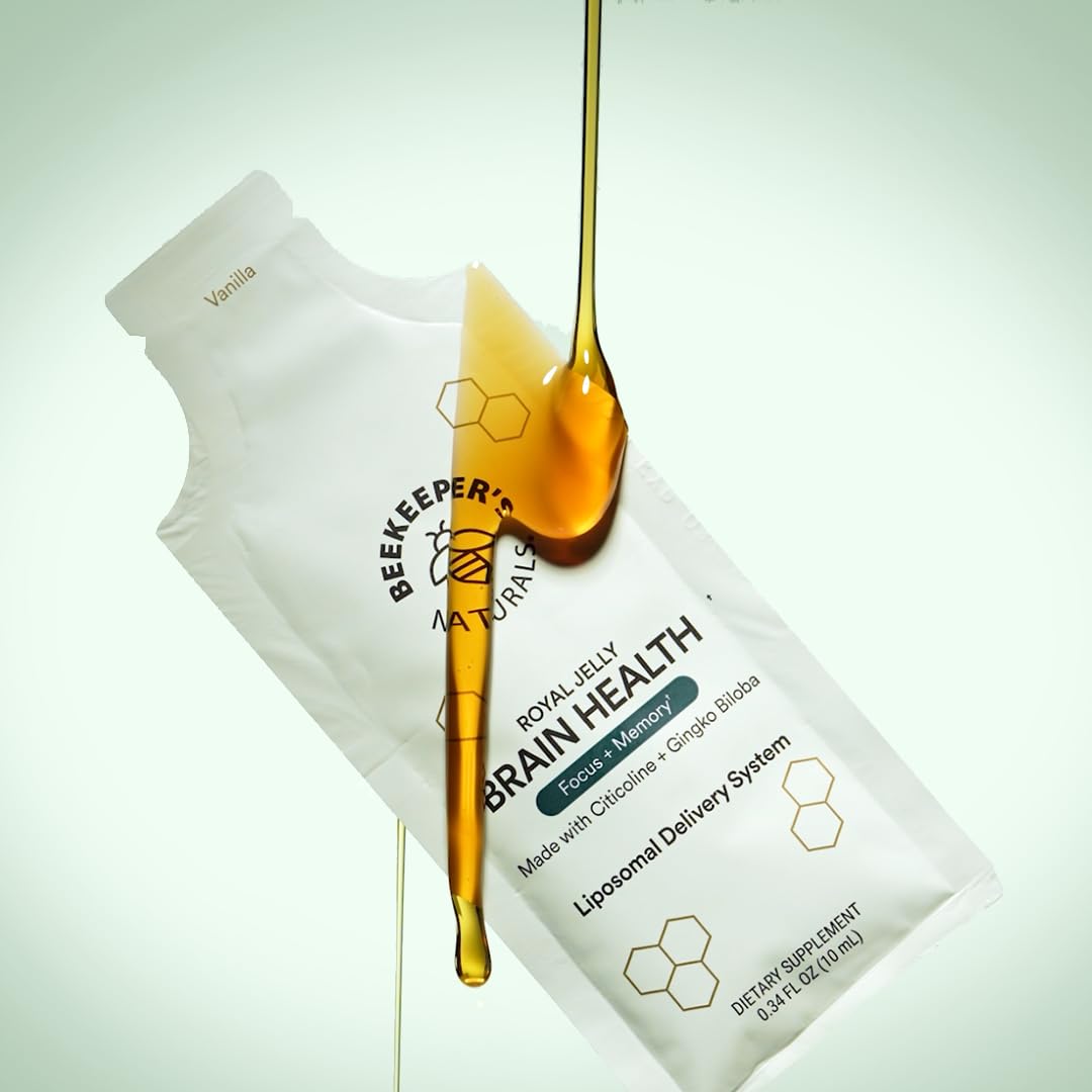 Beekeeper's Naturals vanilla flavored nootropic offers enjoyable daily brain support.