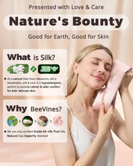 BeeVines silk is OEKO-TEX certified and naturally pure for comfortable rest.