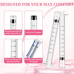 BeHerk sterilized individually wrapped pack for hygiene and travel.