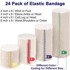 Beieverluck 3-inch wrap stabilizes ankles and knees with secure, comfortable compression