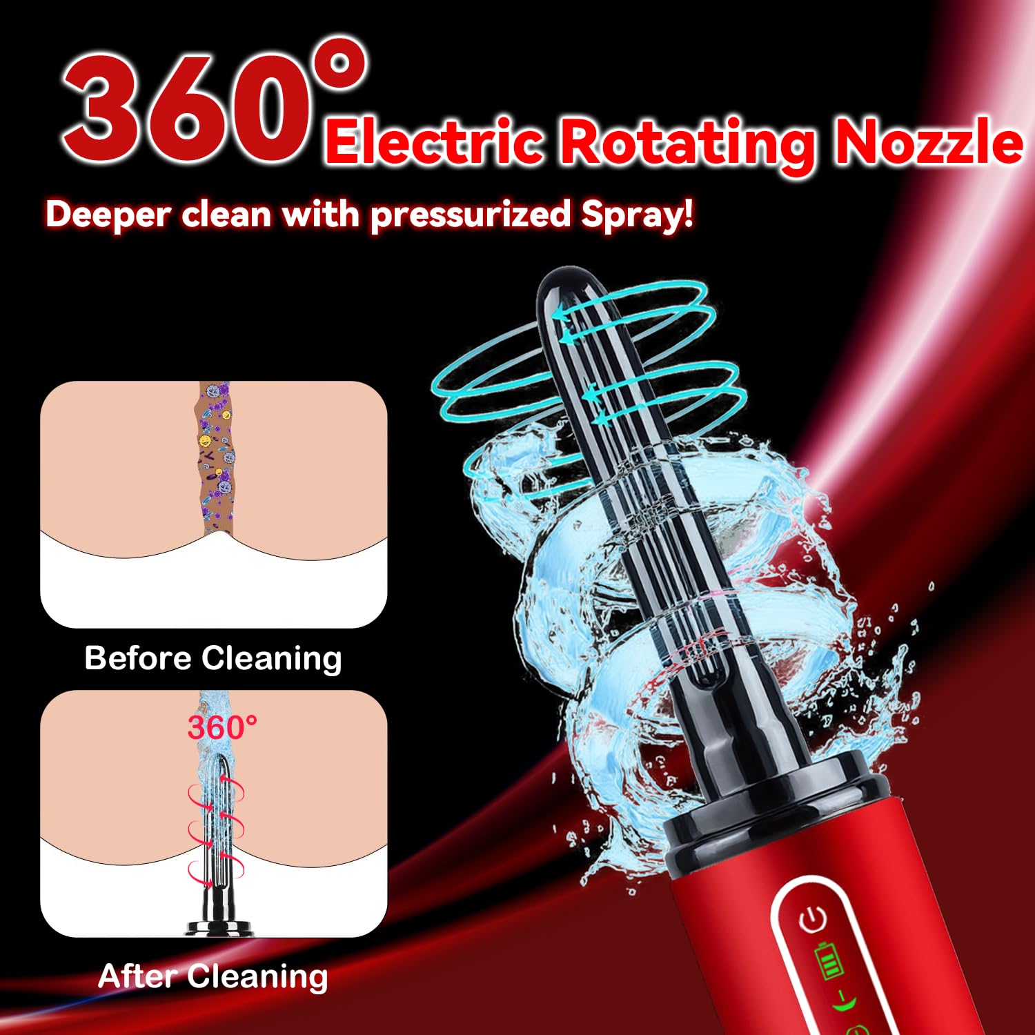 Belcore Upgrade Enema Douche dual spray modes for customizable cleansing