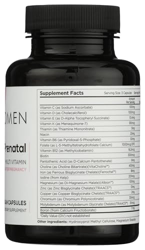 Beli Prenatal Multivitamin gluten-free allergen-free formula for sensitive diets.