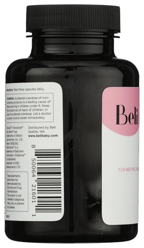 Beli Prenatal Multivitamin gentle-formula aids morning sickness comfort.
