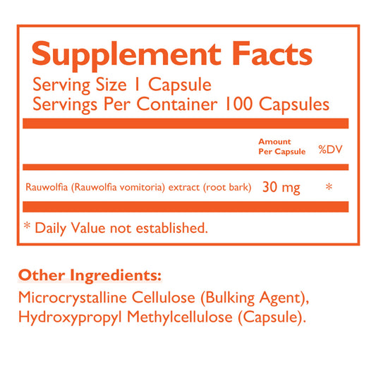 Beljanski Rovol V bottle back label with usage notes.