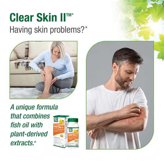 Bell Clear Skin II capsules ready for everyday skin support