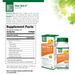 Bell Clear Skin II packaging on display communicates heritage and trust