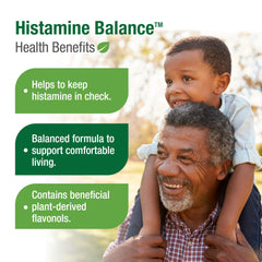 Bell Histamine Balance dosing reminder illustrating daily routine
