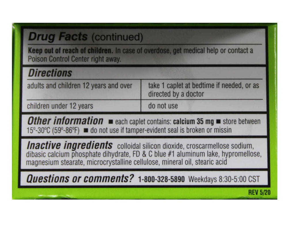 Bell Pharmaceuticals Jet-Asleep box and bottle display for nighttime relief.