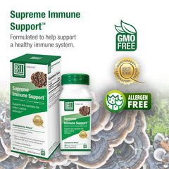 Bell Supreme Immune packaging design emphasizing natural immune support