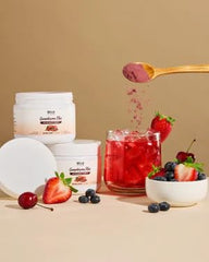 Bella All Natural Ganoderma label closeup with trusted ingredients