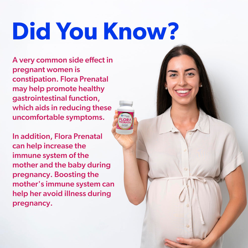 Bellebella Probiology Flora vegan and gluten-free, non-GMO prenatal probiotic supplement