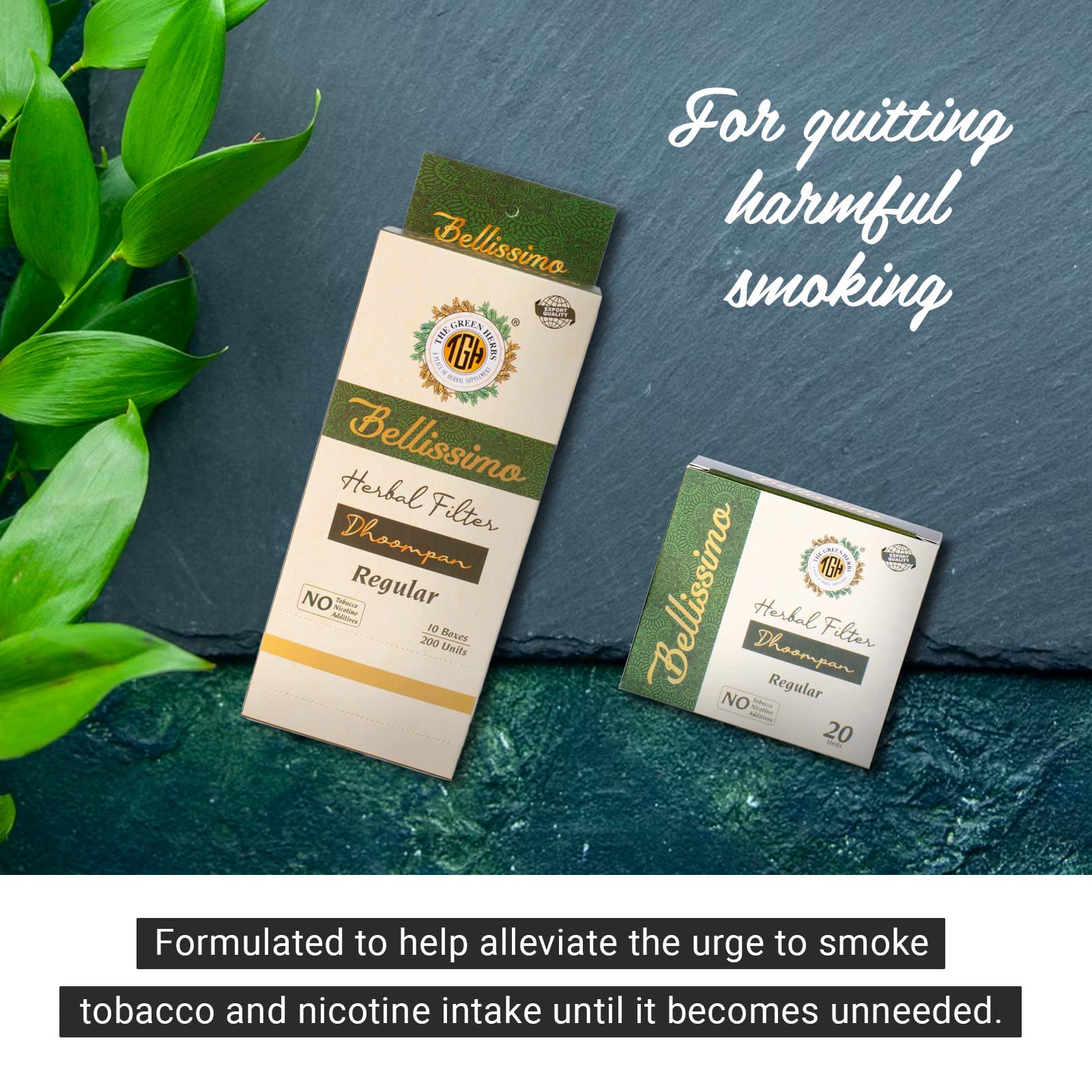 Bellissimo non-addictive option positions itself as a possible substitute for tobacco users.