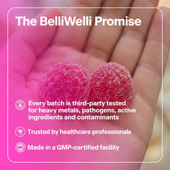 Belli Welli gummies on a kitchen counter for everyday use