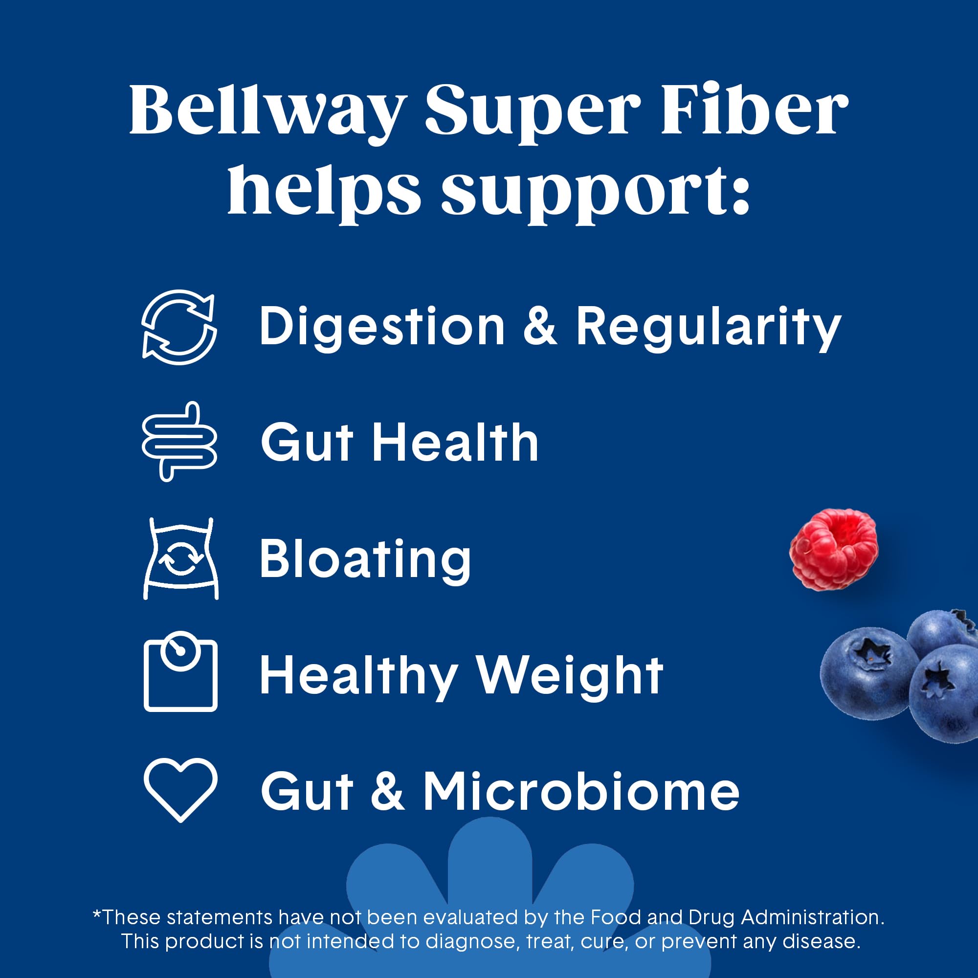 Bellway Super Fiber Fruit scoop demonstrating easy daily fiber intake