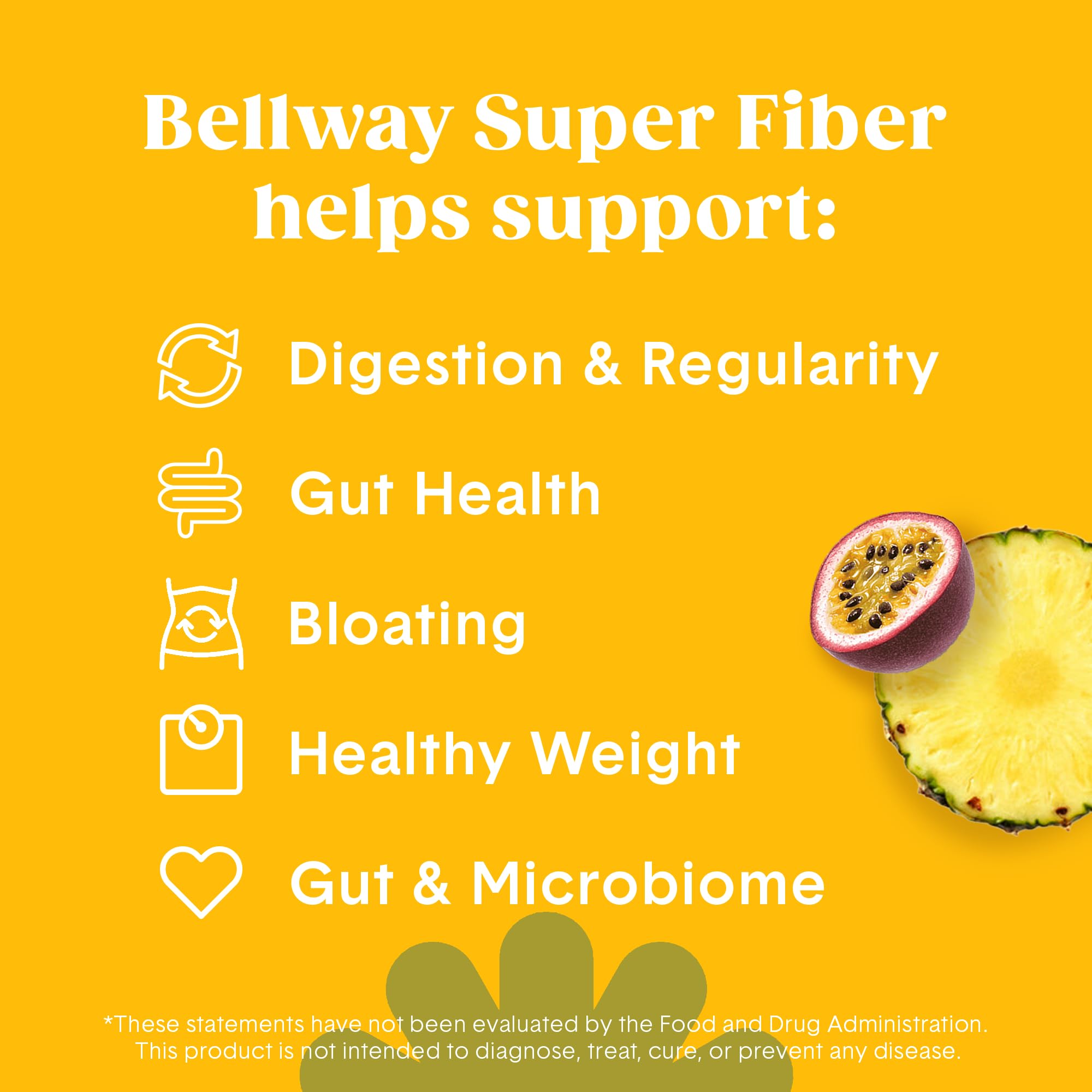 Bellway powder texture close-up demonstrates smooth mix into water for refreshing pineapple passion fruit.