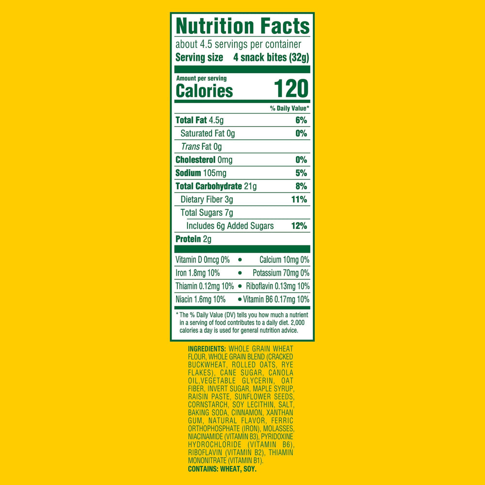 Belvita Energy Snack Bites pack open, showcasing the on-the-go sharing format.