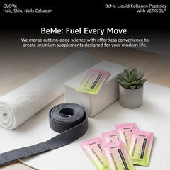 BeMe on-the-go ritual image emphasizing hair and nails focus.