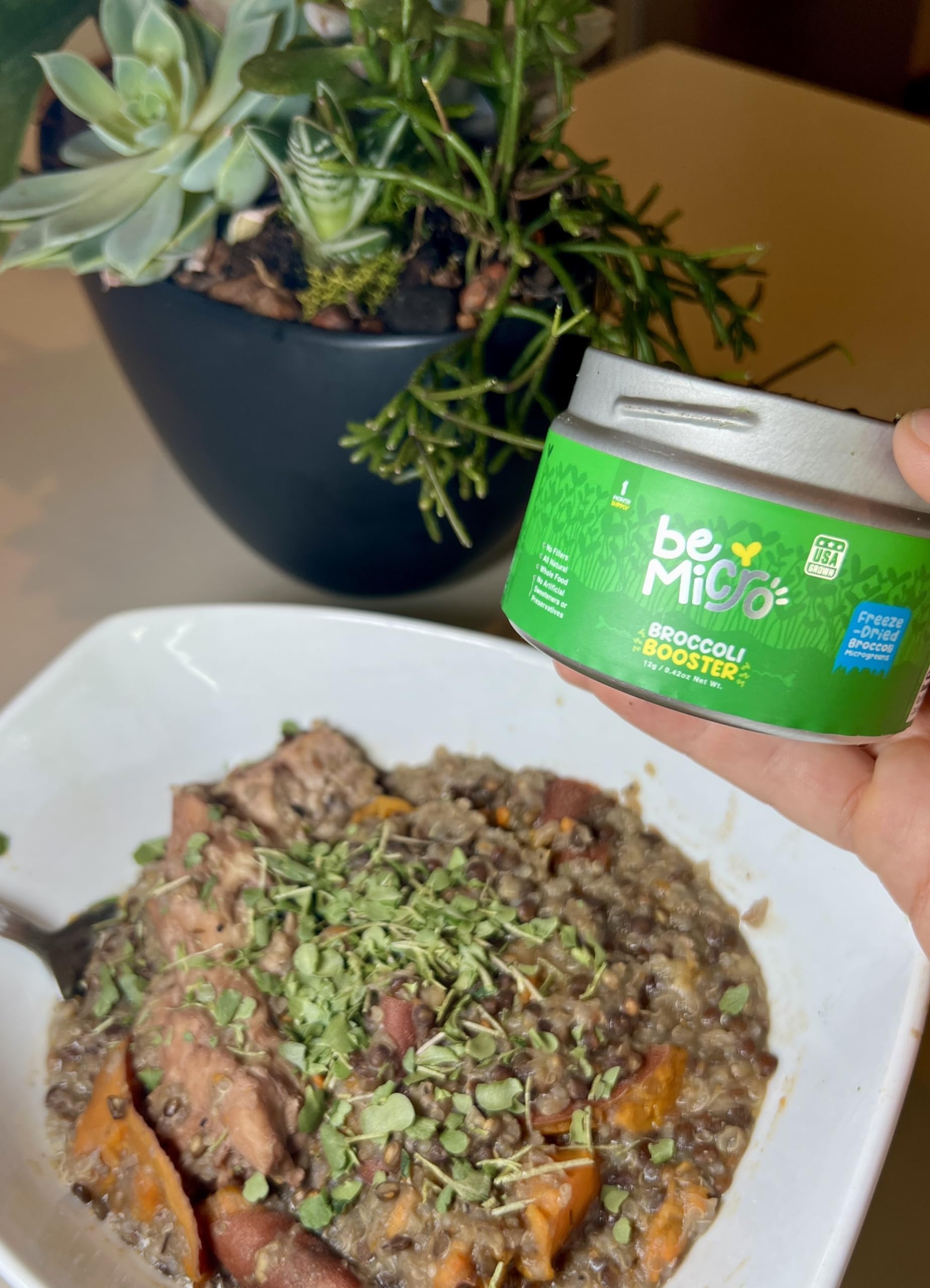 BeMicro broccoli booster sandwich idea depicts easy meal enhancement