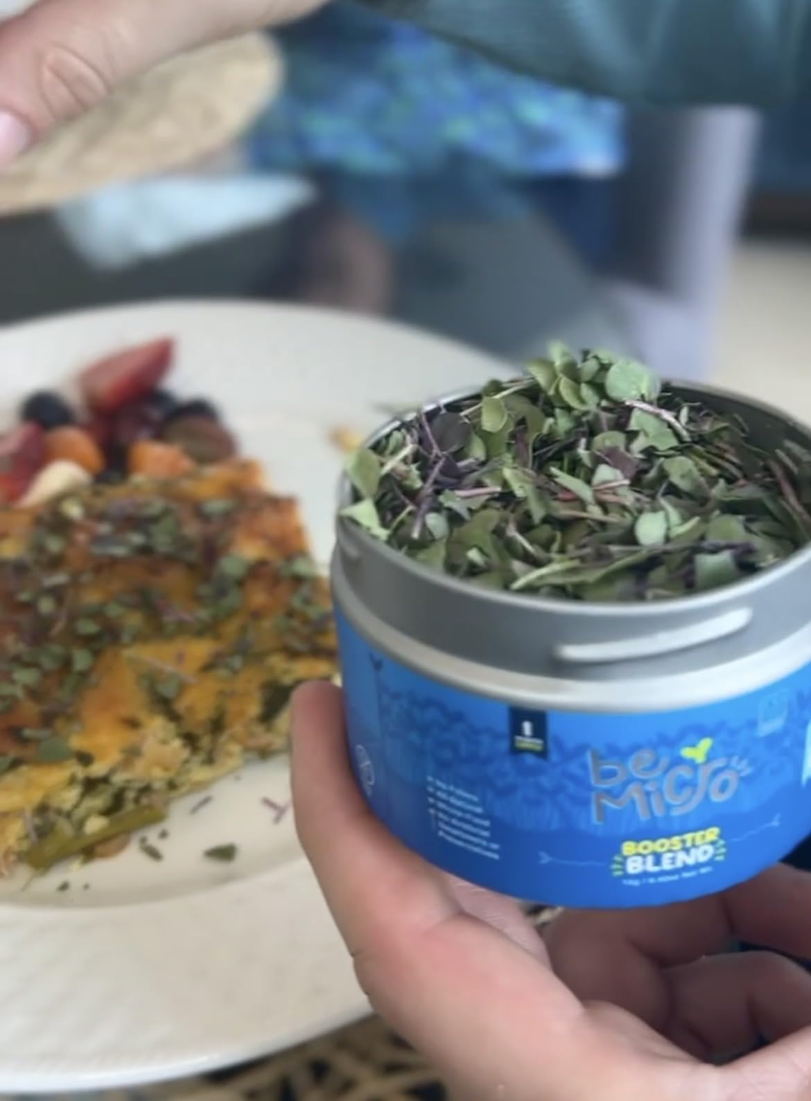 BeMicro freeze-dried pack demonstrates convenient storage and lasting freshness