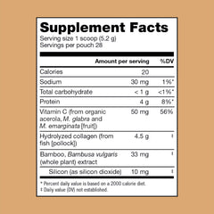 Bend Marine Collagen powder dissolving in water for a smooth drink