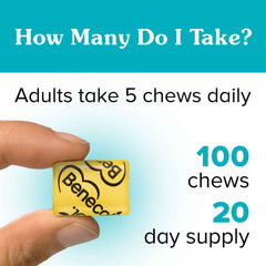 Benecol Soft Chews on-the-go chocolate chews fit into busy schedules