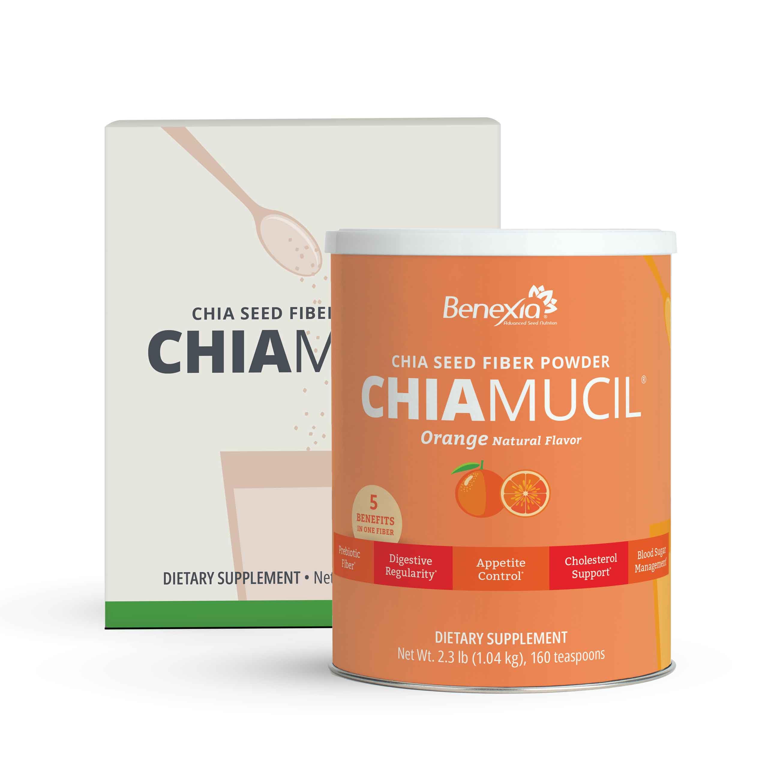 Serving idea: BENEXIA Chiamucil stirred into soups or sauces.