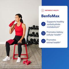 BenfoMax label close-up showing vegan and non-GMO features.