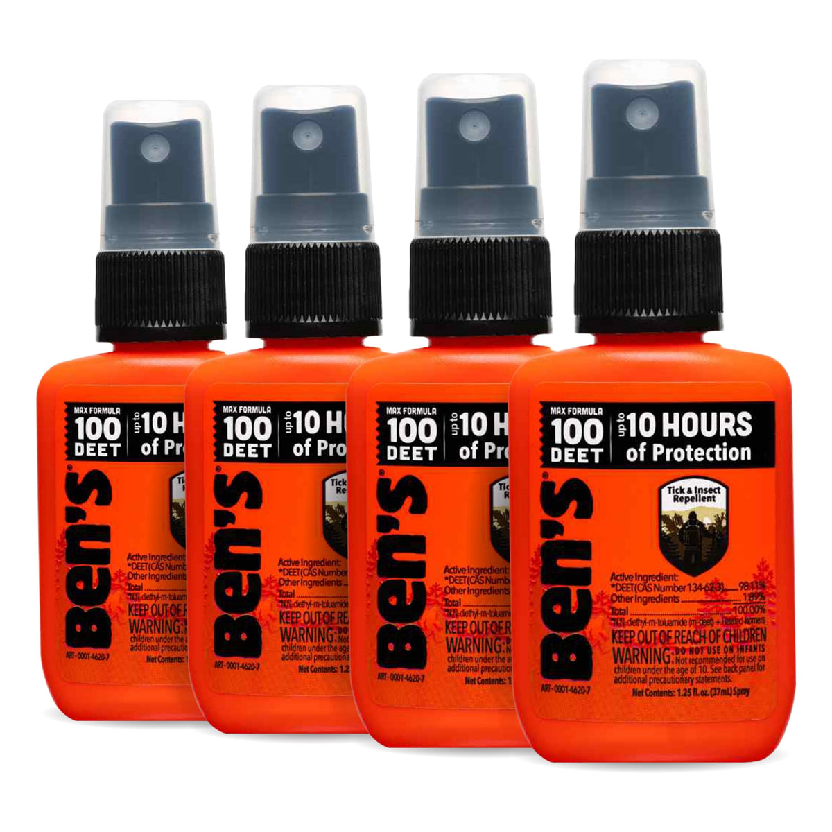 Ben's 100 Tick & Insect Repellent bottle protects hikers from ticks for 10 hours