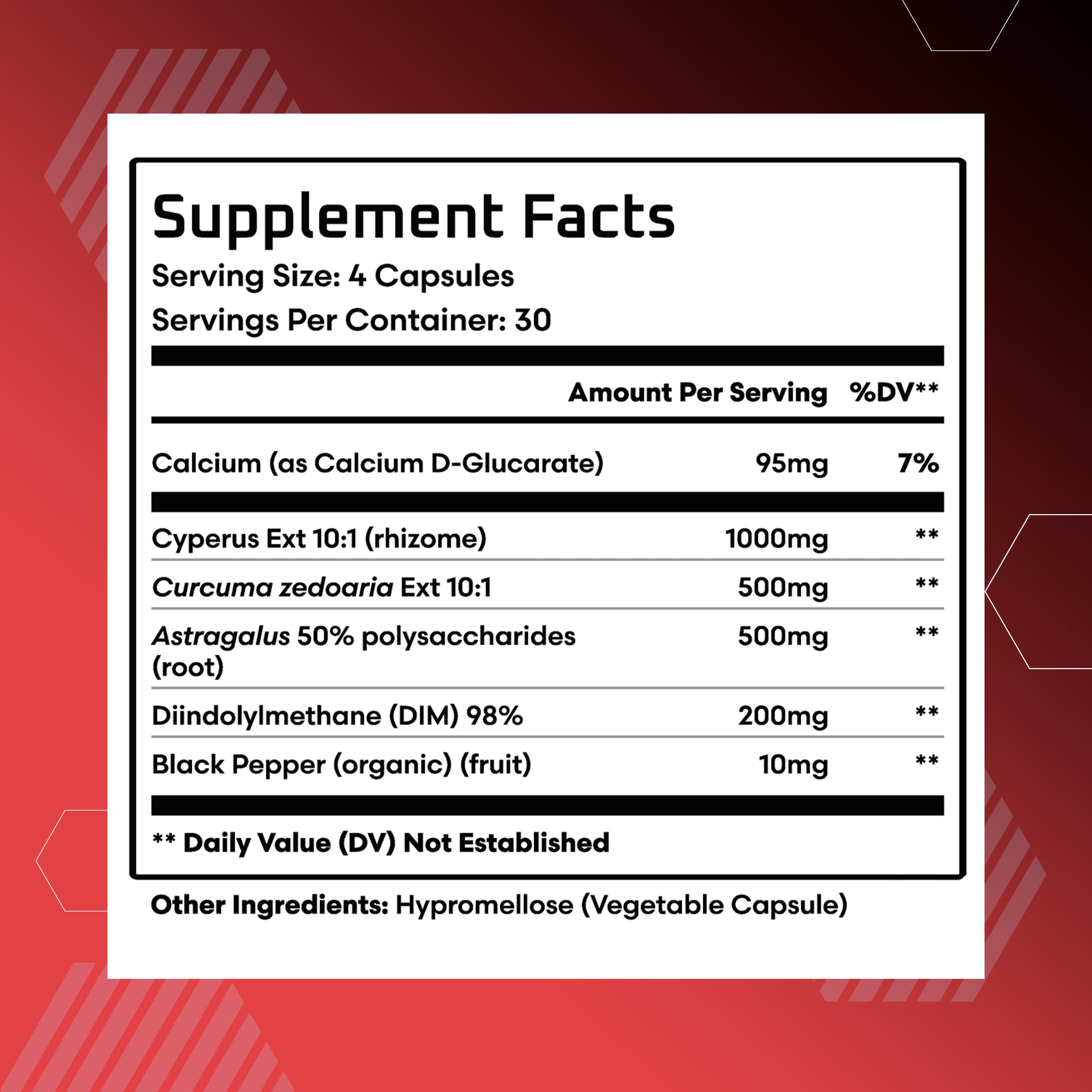 Estro Clear black pepper close-up notes absorption benefits in Ben's Natural Health formula