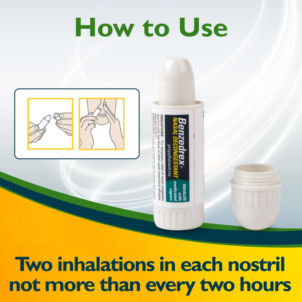 Benzedrex inhaler pack6 back view with lid for discreet use