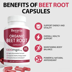 Beravia Health capsules are small and odorless for easy daily swallowing