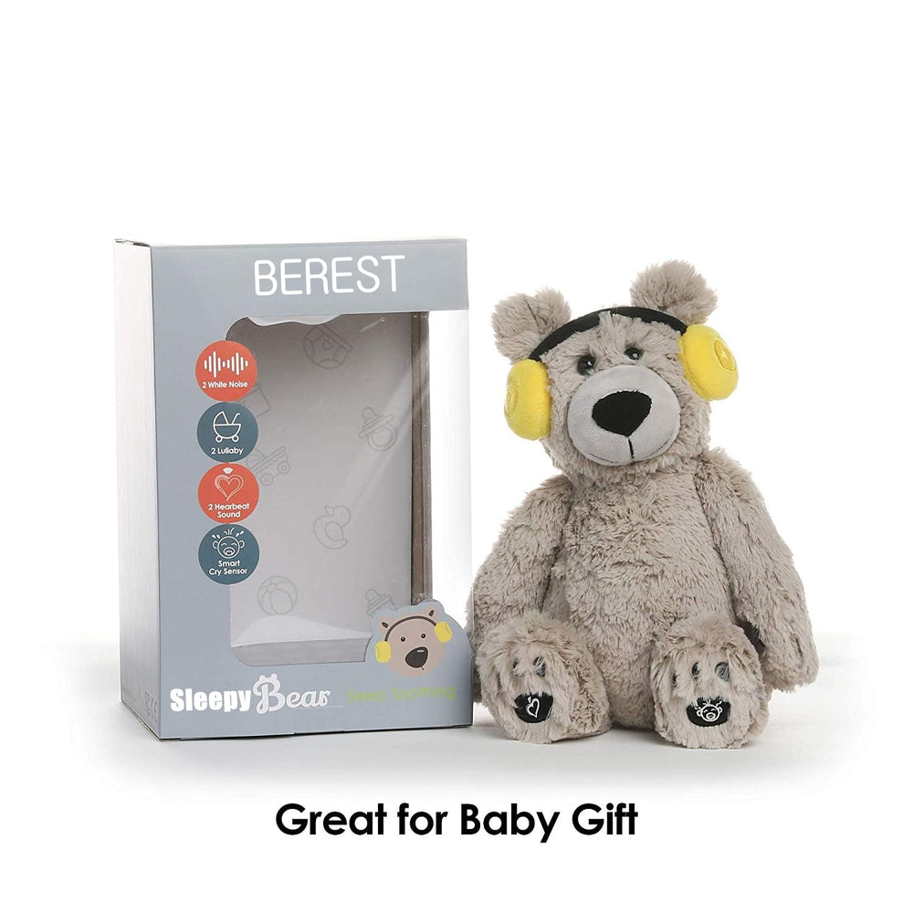 BEREST bear plush fabric detail shows durable stitching and kid-friendly materials
