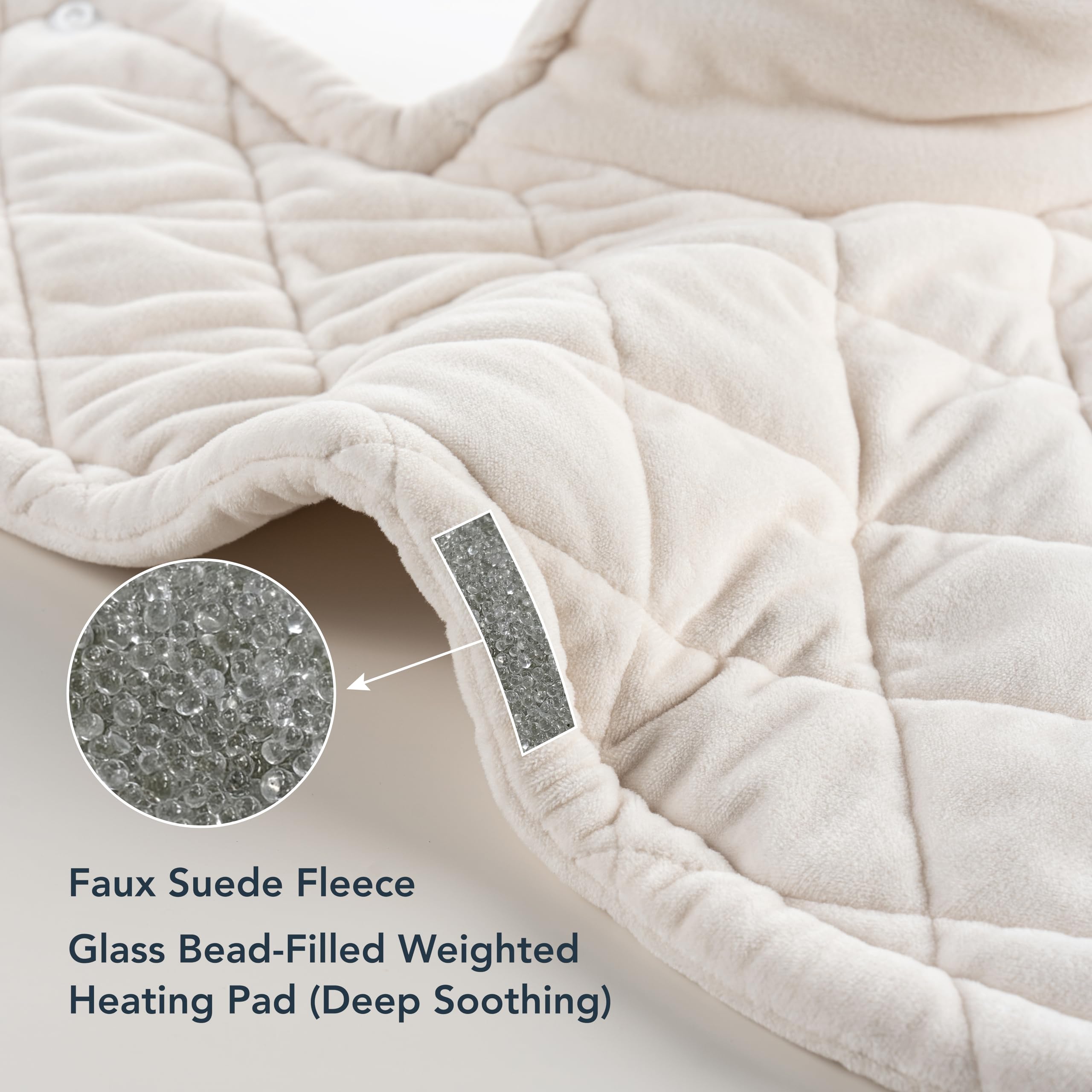 Berkshire Blanket weighted heating pad neck shoulder back use for targeted warmth.