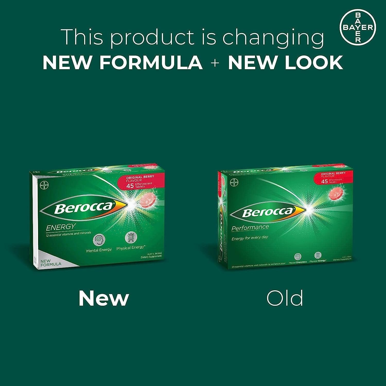 A glass with Berocca berry solution supporting steady energy during work.
