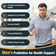 Organic Cranberry, Turmeric, Goji, and Amla in Besenify formula for men's wellness.