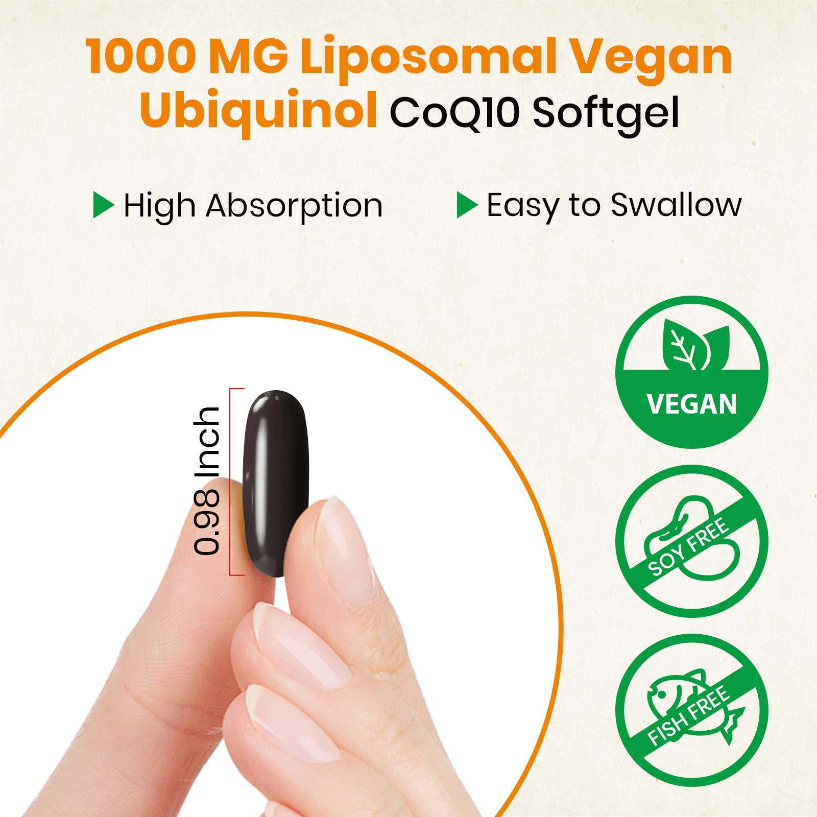 Besibest bottle on kitchen counter conveys accessible energy support option.