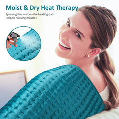 BESIGILA heating pad on the knee offering targeted warmth for flexibility.