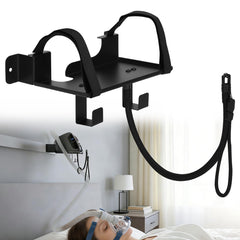 Besilo CPAP wall mount bracket securely holds AirSense 10 for easy bedside access