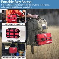 Besst Survivor chest seals and hypothermia blanket support trauma care