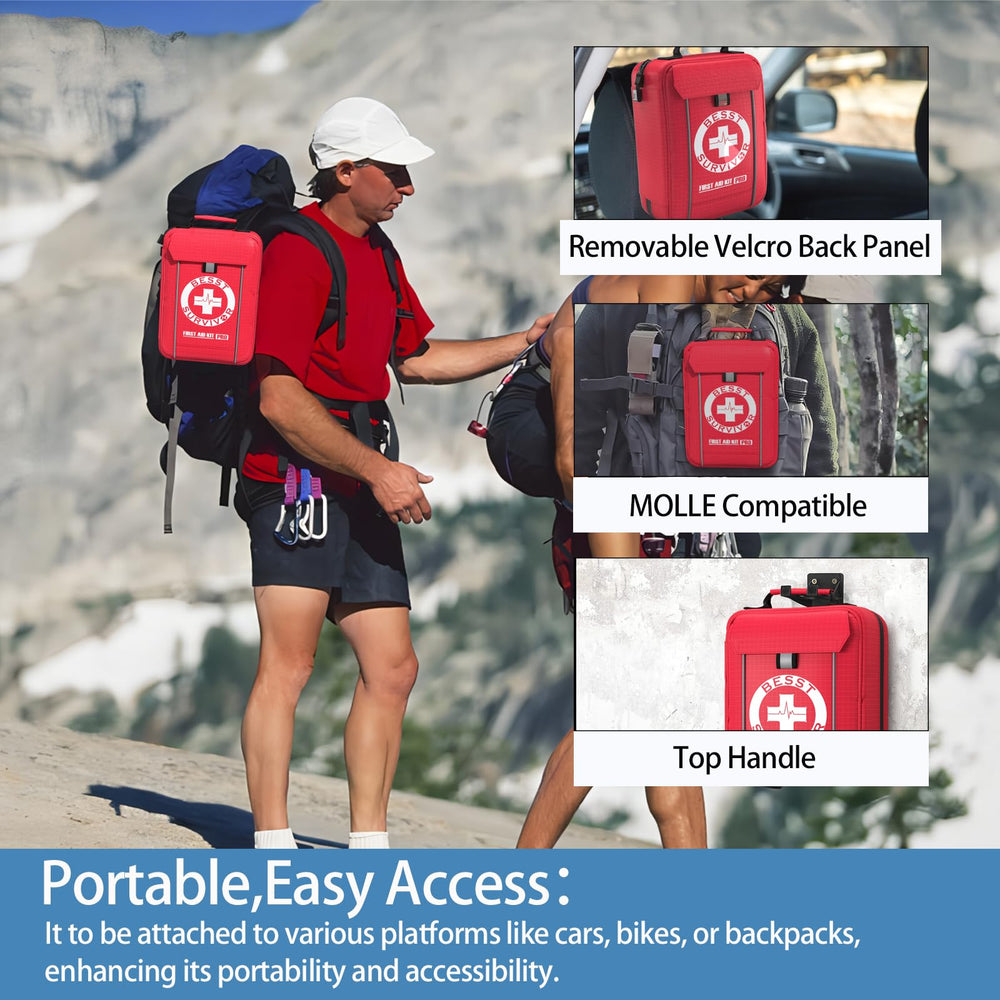 Besst Survivor for outdoor adventure use supports preparedness on hikes.