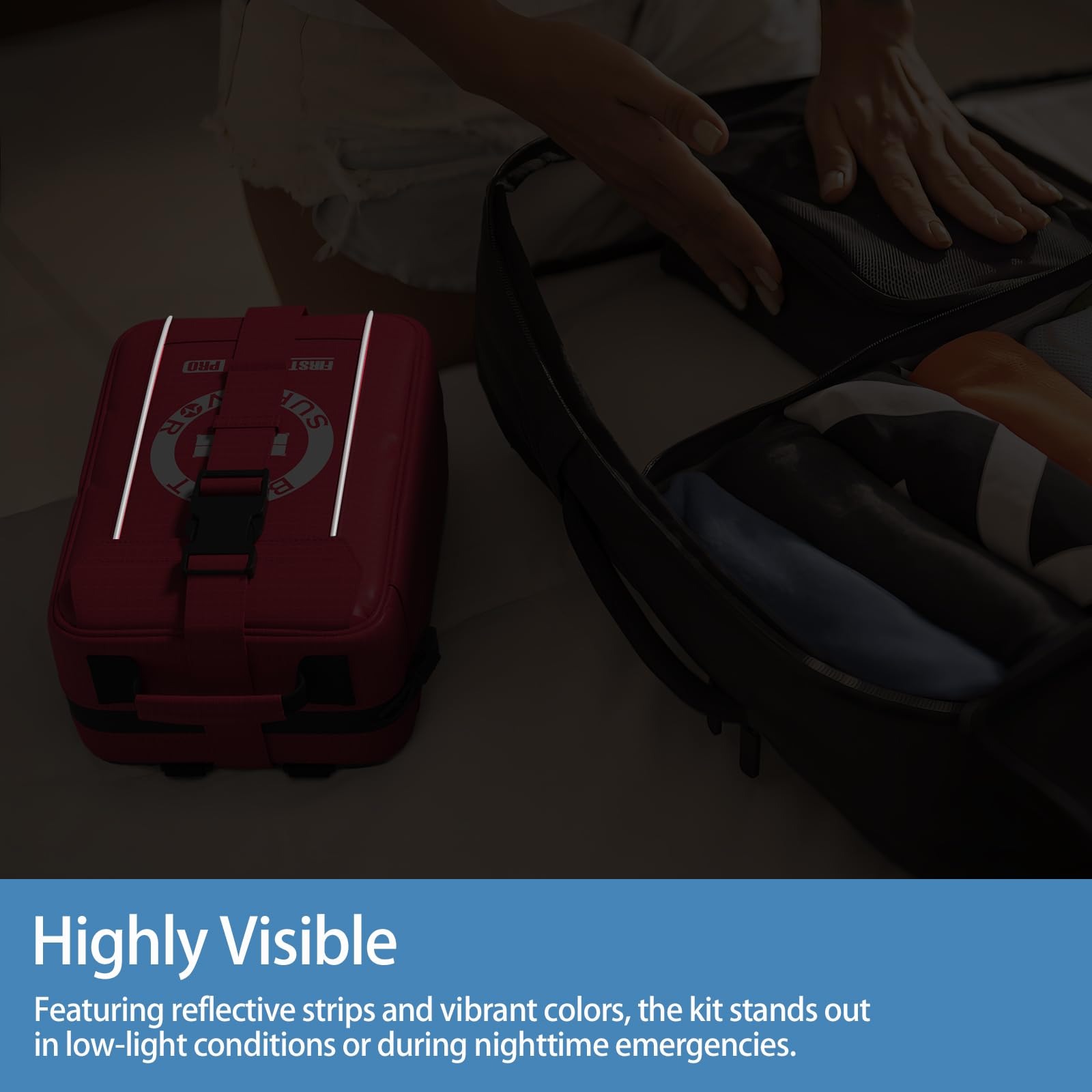 Besst Survivor kit offers space to customize with personal items.