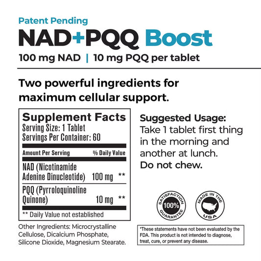 Best 365 Labs NADPQQ Boost tablets close-up highlighting compact dosing.