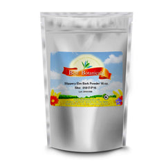 Best Botanicals Slippery Elm Powder in packaging shot for easy storage
