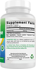 Best Naturals Berberine 500mg gluten free non-GMO badge supports dietary needs