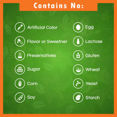 Best Naturals Berberine Plus serving size label detail