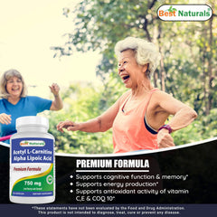 Pouring Best Naturals capsules from bottle into hand for sample use.