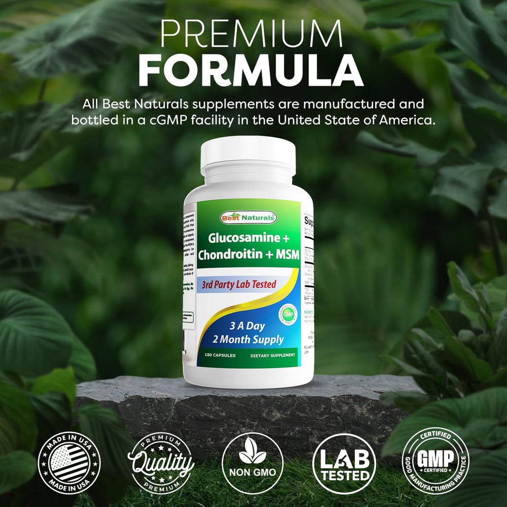 Best Naturals non-GMO gluten-free statement on packaging for clean ingredients.