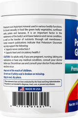 Two-pack of Best Naturals potassium gluconate powder for value and supply